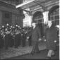 Il presidente americano Eisenhower con Gronchi nel ...