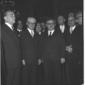 Merzagora, Gronchi, Leone, Bosco ed altri in un in ...