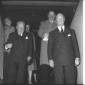 Arangio Ruiz, Zellerbach e Clarck ripresi mentre s ...