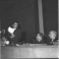 Colombo tiene un discorso all'assemblea generale d ...
