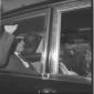 Piano medio di Attilio Piccioni in una automobile