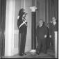 Giovanni Leone in un corridoio del Quirinale. Camp ...