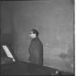 Emilio Colombo in un esterno. Piano medio