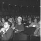 Elsa De Giorgi seduta tra il pubblico del teatro V ...