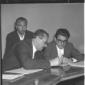 Vincenzo Balzamo e Nino Foglianesi seduti al tavol ...
