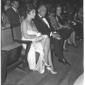 Gina Lollobrigida seduta in platea alla prima del  ...
