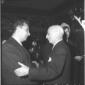 Aldo Moro saluta James Zellerbach. Piano americano