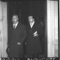 Paolo Emilio Taviani e Giulio Andreotti in un corr ...
