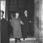 Jervolino ed Andreotti ripresi affiancati mentre e ...