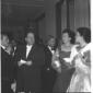 Giuseppe Togni tra la folla al teatro dell'Opera.  ...
