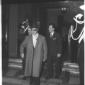 Il presidente Cappi ripreso all'arrivo al Senato,  ...