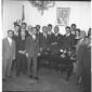 Foto di gruppo di personalit� diverse in occasione ...
