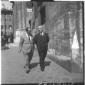 Fanfani con un collega passeggiano in piazza Monte ...