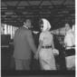 Vittorio Gassman e Annette Stroyberg (di spalle) c ...