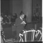 Aldo Moro all'interno della chiesa durante la cele ...