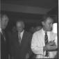 Il senatore americano Hubert Humphrey con altri pr ...