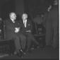 Giuseppe Spataro e Attilio Piccioni seduti nella s ...