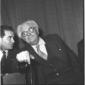 Agostino Greggi discorre con Ravaioli(?) - piano m ...