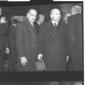 Scelba e Camillo Giardina all'uscita dal ministero ...