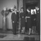 Jacqueline Kennedy accolta da Gronchi e la moglie  ...
