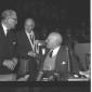 Ripresi in occasione dell'VII congresso della DC t ...