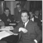 Esponente della D.C. durante il Consiglio Nazional ...
