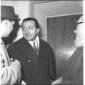 Andreotti intervistato da un giornalista al Consig ...