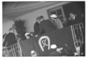 Il palco delle autorit in occasione del derby all ...