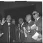 Conferenza stampa di Nenni, Pertini e Barbareschi; ...