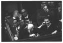 Politici diversi ripresi sui banchi del Senato in  ...