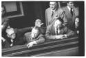 Politici diversi ripresi sui banchi del Senato in  ...