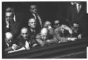 Politici diversi ripresi sui banchi del Senato in  ...