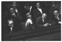 Politici diversi sui banchi del Senato in occasion ...