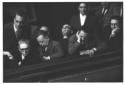 Politici diversi ripresi sui banchi del Senato in  ...