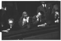 Politici diversi sui banchi del Senato in occasion ...