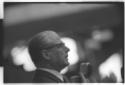 Gronchi durante il suo intervento al congresso eur ...