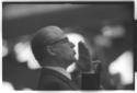 Gronchi durante il suo intervento al congresso eur ...