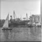 Varo della nave del film Cleopatra nel porto di An ...