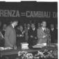 Moro, Bonomi, Rumor ed altre personalit sul palco ...