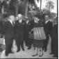 Fanfani, Segni, la moglie Laura, Gronchi e Leone n ...
