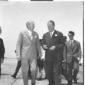 L'ambasciatore Clarke e sir Edward Heath sulla pis ...