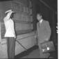 Aldo Moro ripreso mentre sta per entrare a Monteci ...