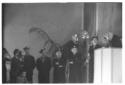 Nenni sul pulpito durante il XXXIII Congresso del  ...