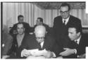 Nenni e Venturini durante il Congresso del PSI - p ...