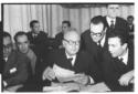 Nenni e Venturini durante il Congresso del PSI - p ...