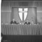 Salizzoni, Fanfani e Scaglia seduti sul palco dura ...