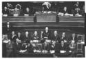 Segni tiene un discorso al Senato in occasione del ...