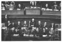 Segni tiene un discorso al Senato in occasione del ...