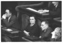 Senatori durante il voto di fiducia al governo Seg ...