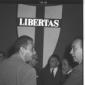 Moro con Ferrari Aggradi, al centro, e altri colle ...